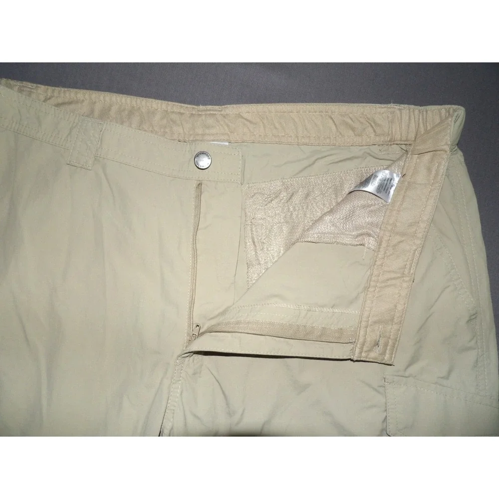 Columbia 100% Nylon Convertible Zipper Pockets Hiking Trail Pants Men's‎ 42 X 32